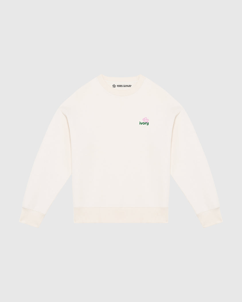 ANXIETY IS A LIAR SWEATSHIRT RAW PINK
