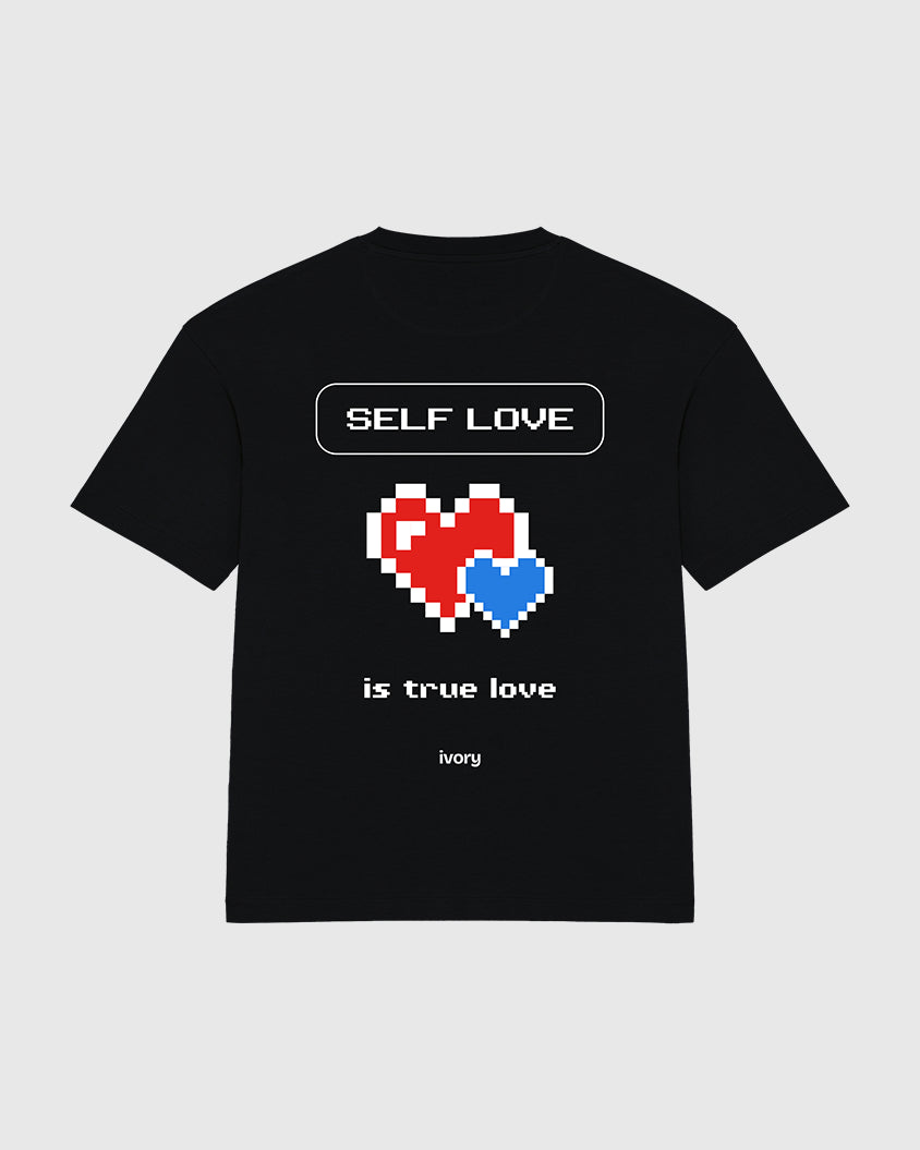 I LOVE MYSELF TEE BLACK