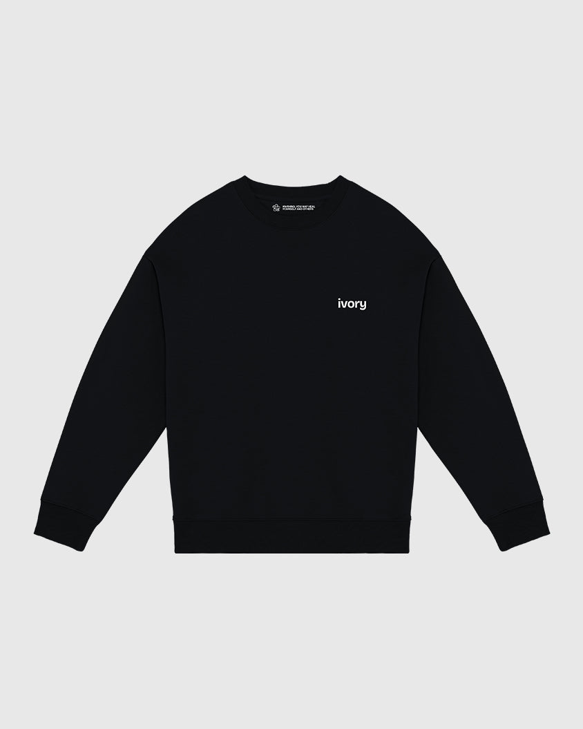 BE KIND. ALWAYS. SWEATSHIRT BLACK