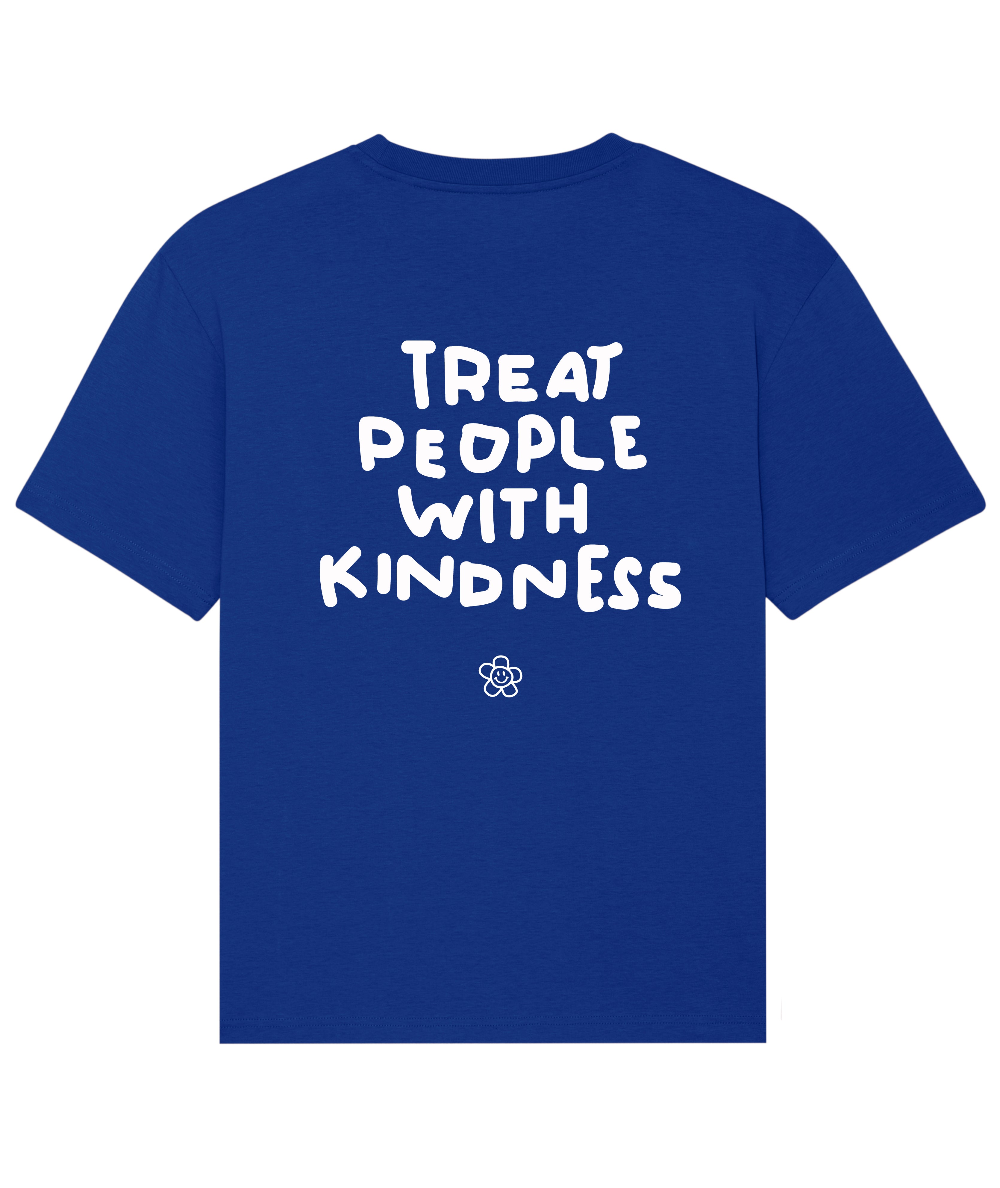 TREAT PEOPLE WITH KINDNESS TEE BLUE
