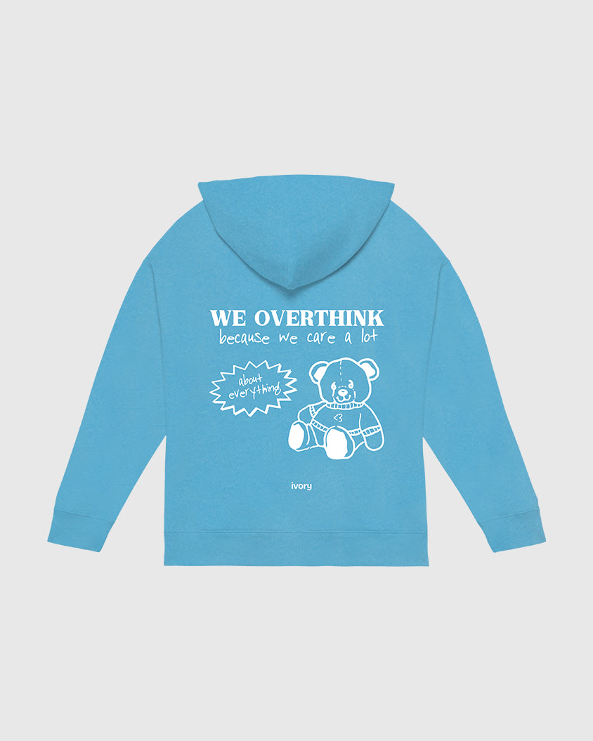 OVERTHINKERS HOODIE BLUE