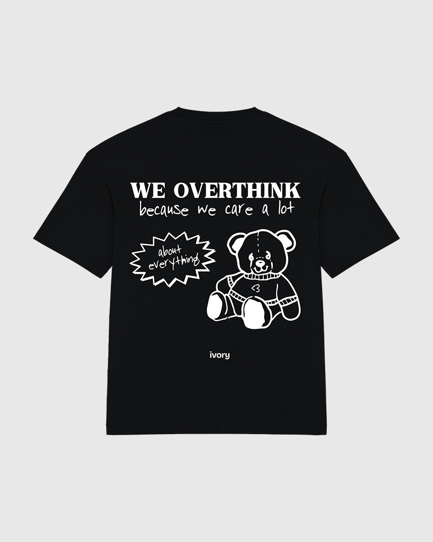 OVERTHINKERS TEE BLACK