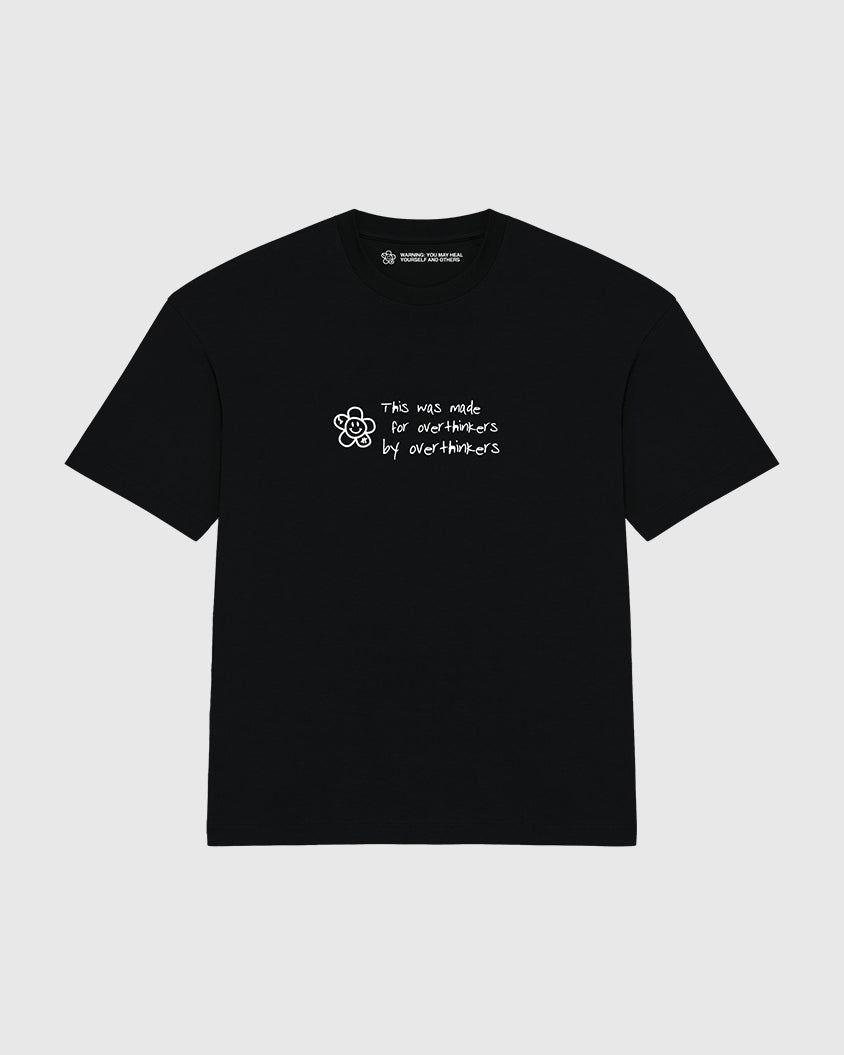 OVERTHINKERS TEE BLACK