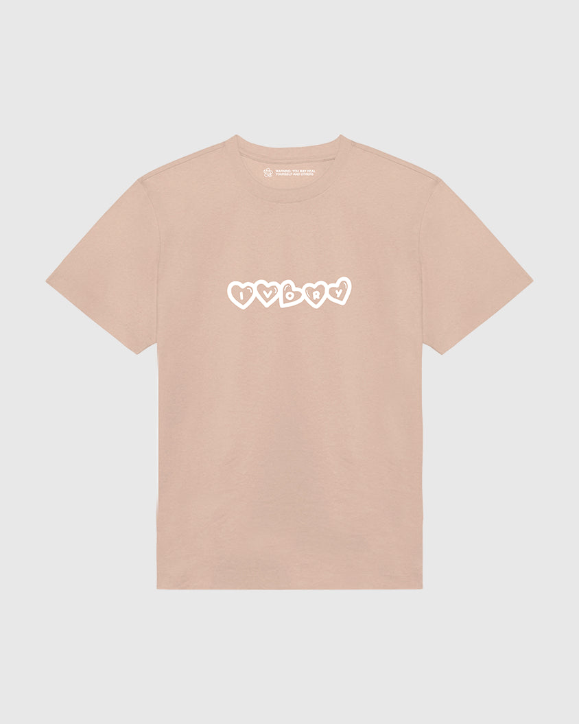 LOVE OURSELVES TEE PEACH