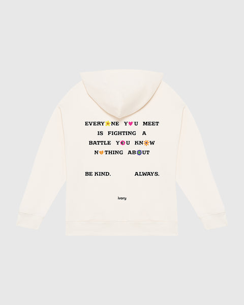 EVERYONE YOU MEET HOODIE RAW