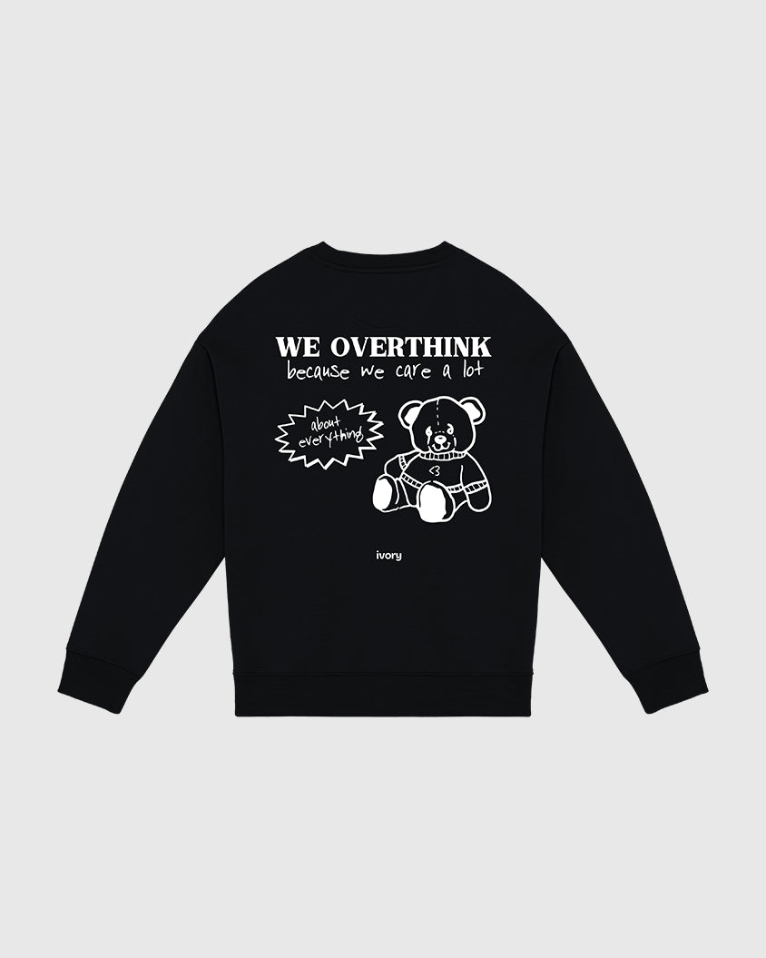 OVERTHINKERS SWEATSHIRT BLACK