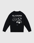 OVERTHINKERS SWEATSHIRT BLACK