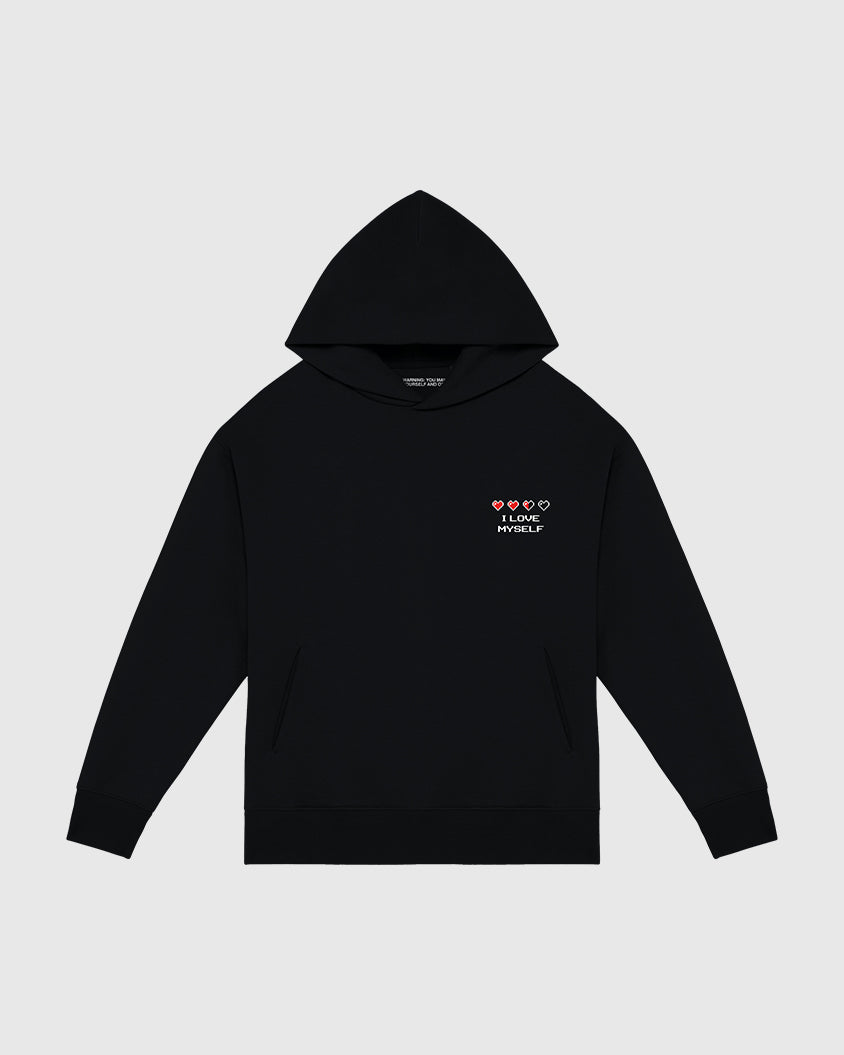 I LOVE MYSELF HOODIE BLACK