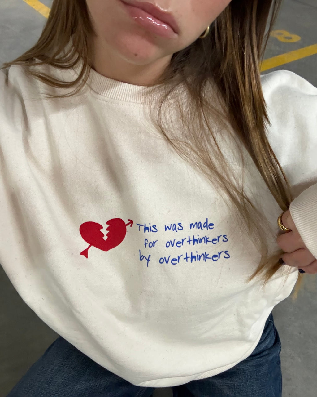 OVERTHINKERS 2.0 SWEATSHIRT RAW