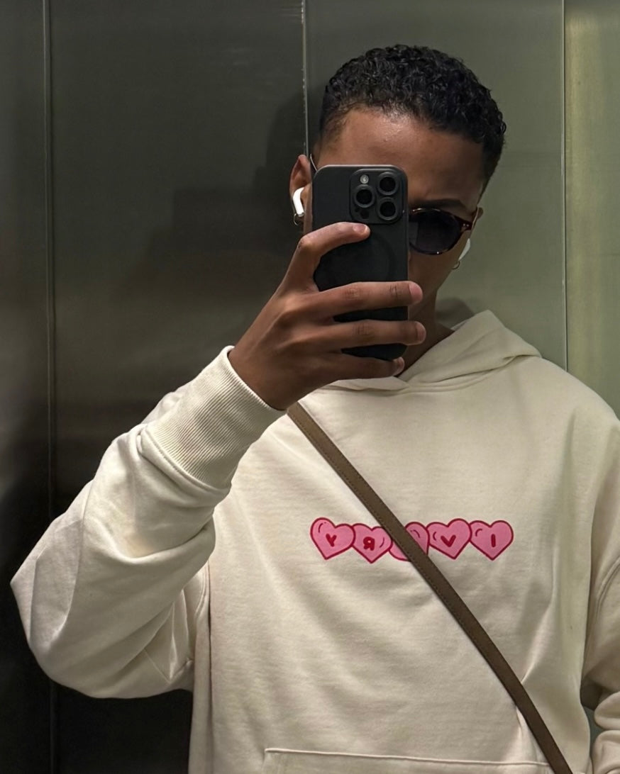 I HOPE YOU HEAL HOODIE RAW PINK