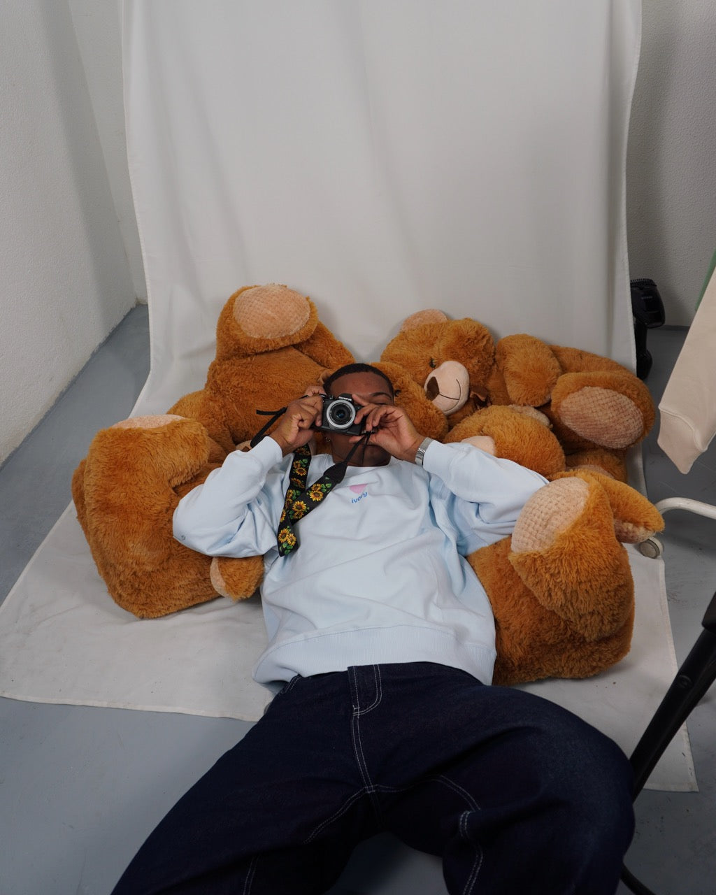 BETTER WITH YOU SWEATSHIRT ICE BLUE