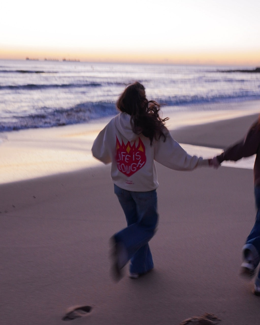 I'M TOUGHER HOODIE RAW