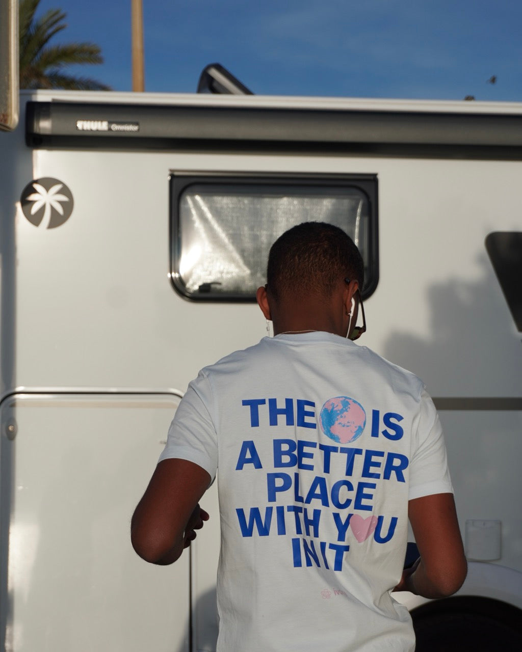 BETTER WITH YOU TEE ICE BLUE