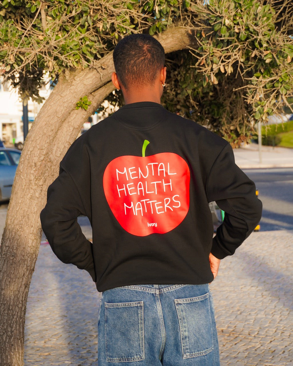 MENTAL HEALTH MATTERS SWEATSHIRT BLACK
