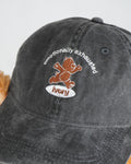 EMOTIONALLY EXHAUSTED HAT BLACK