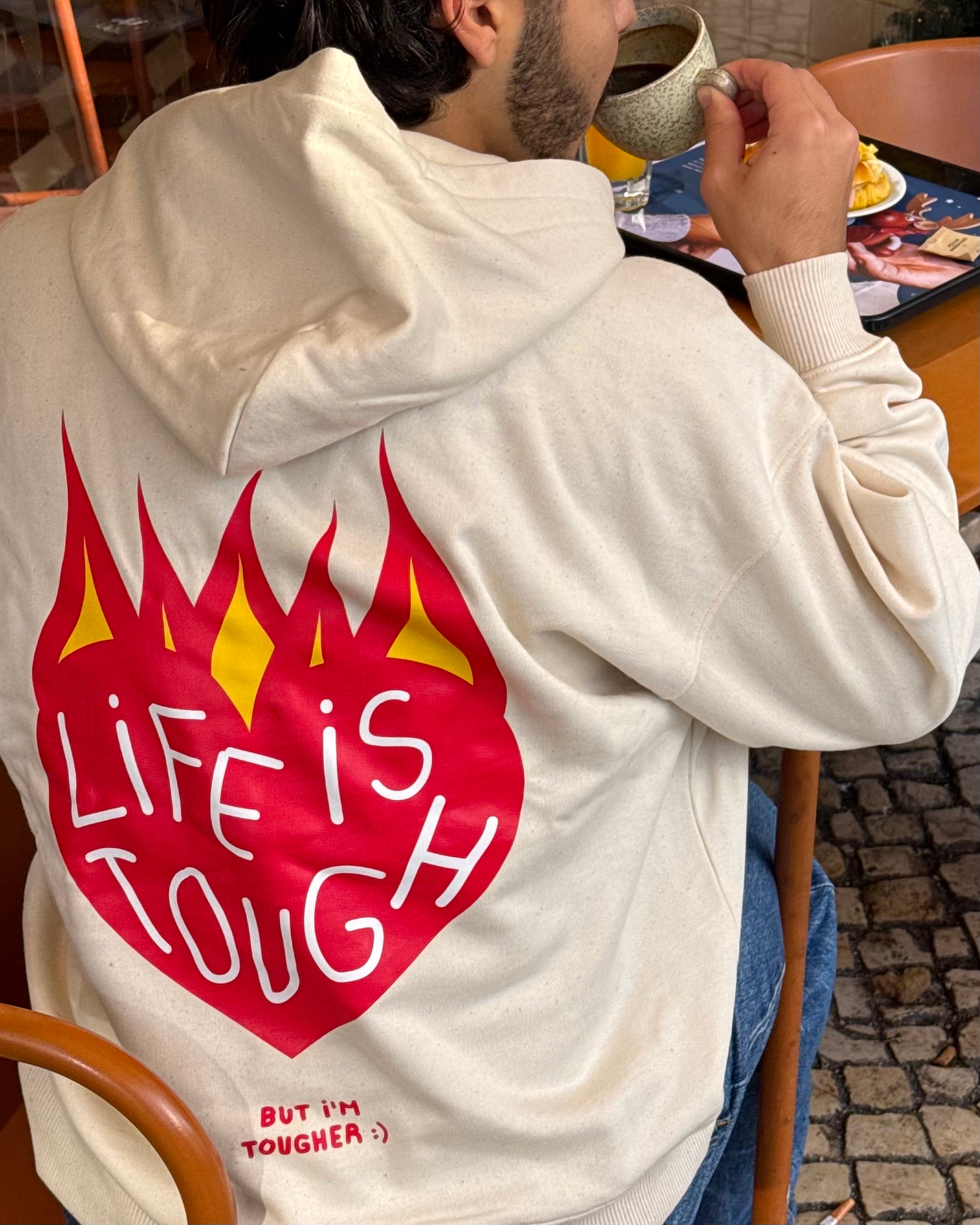 I’M TOUGHER HOODIE RAW