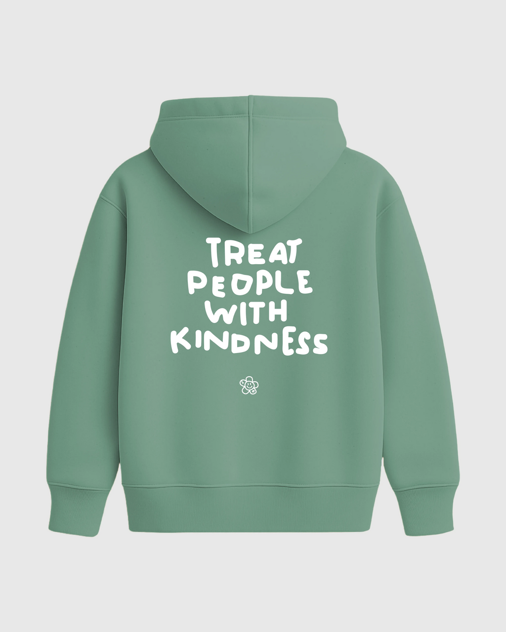 TREAT PEOPLE WITH KINDNESS HOODIE MATCHA