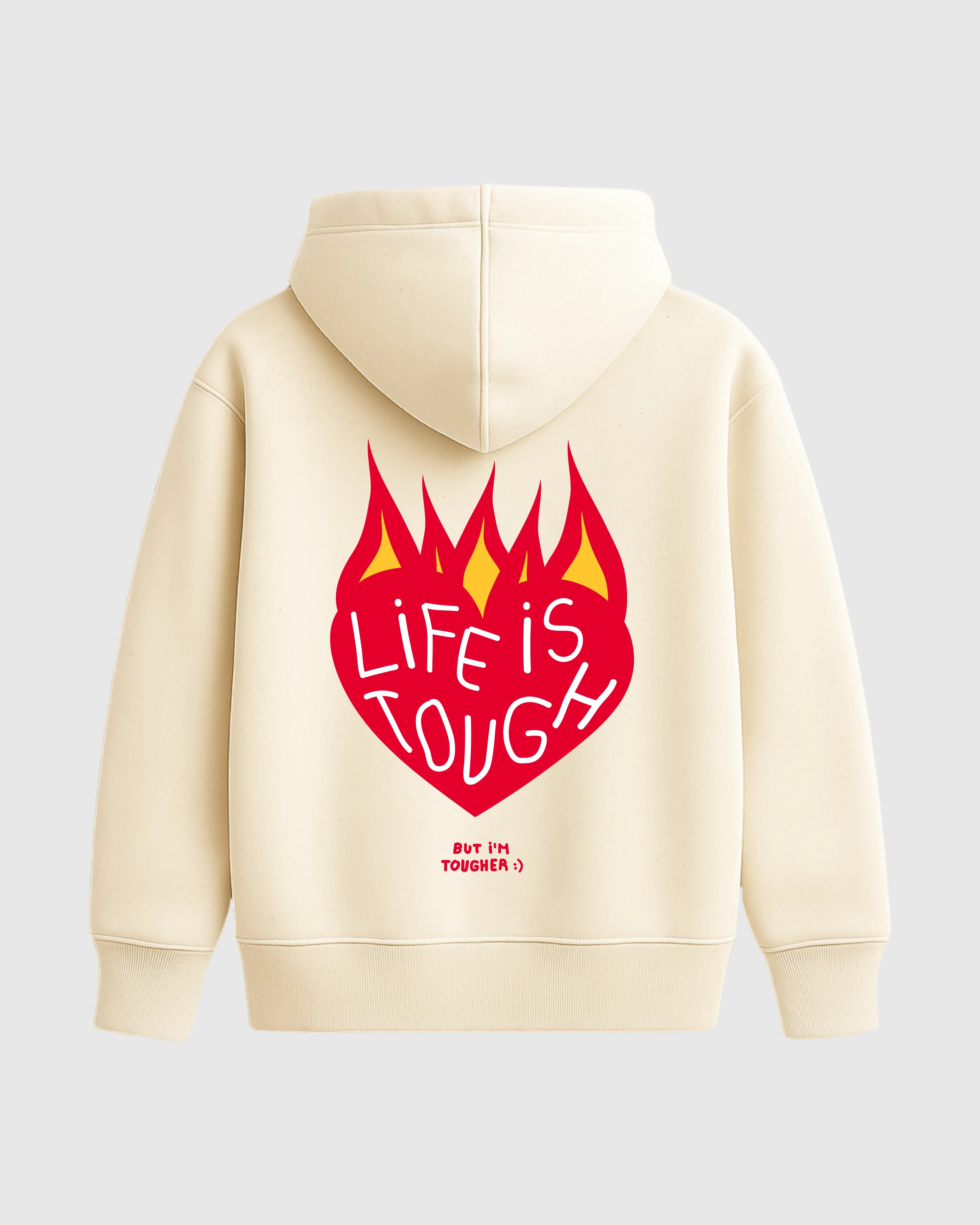 I'M TOUGHER HOODIE RAW