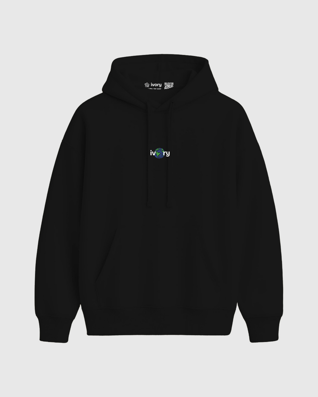 DEAR HUMANS HOODIE BLACK