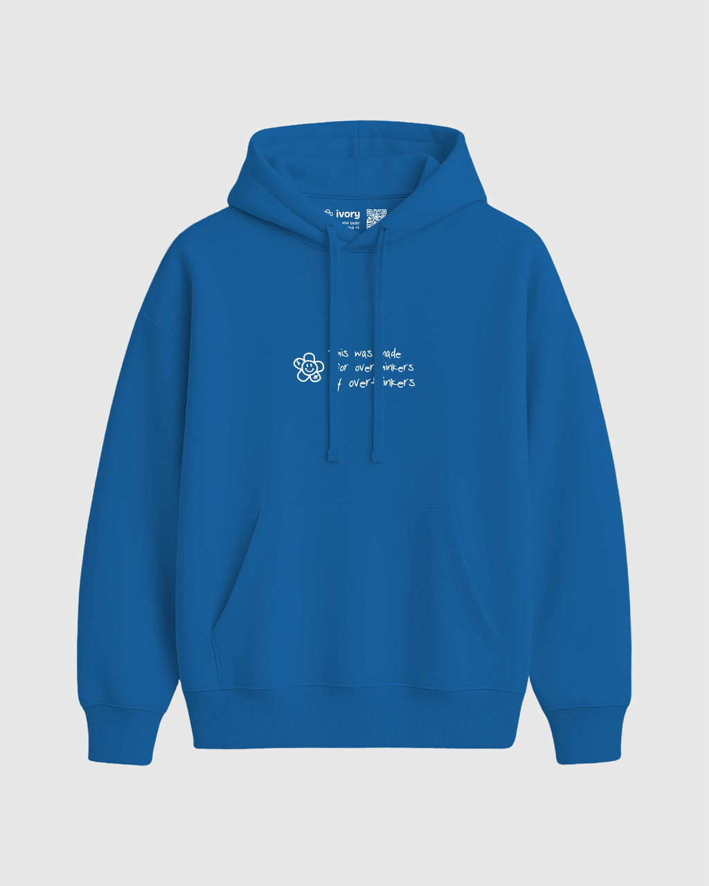 OVERTHINKERS HOODIE BLUE