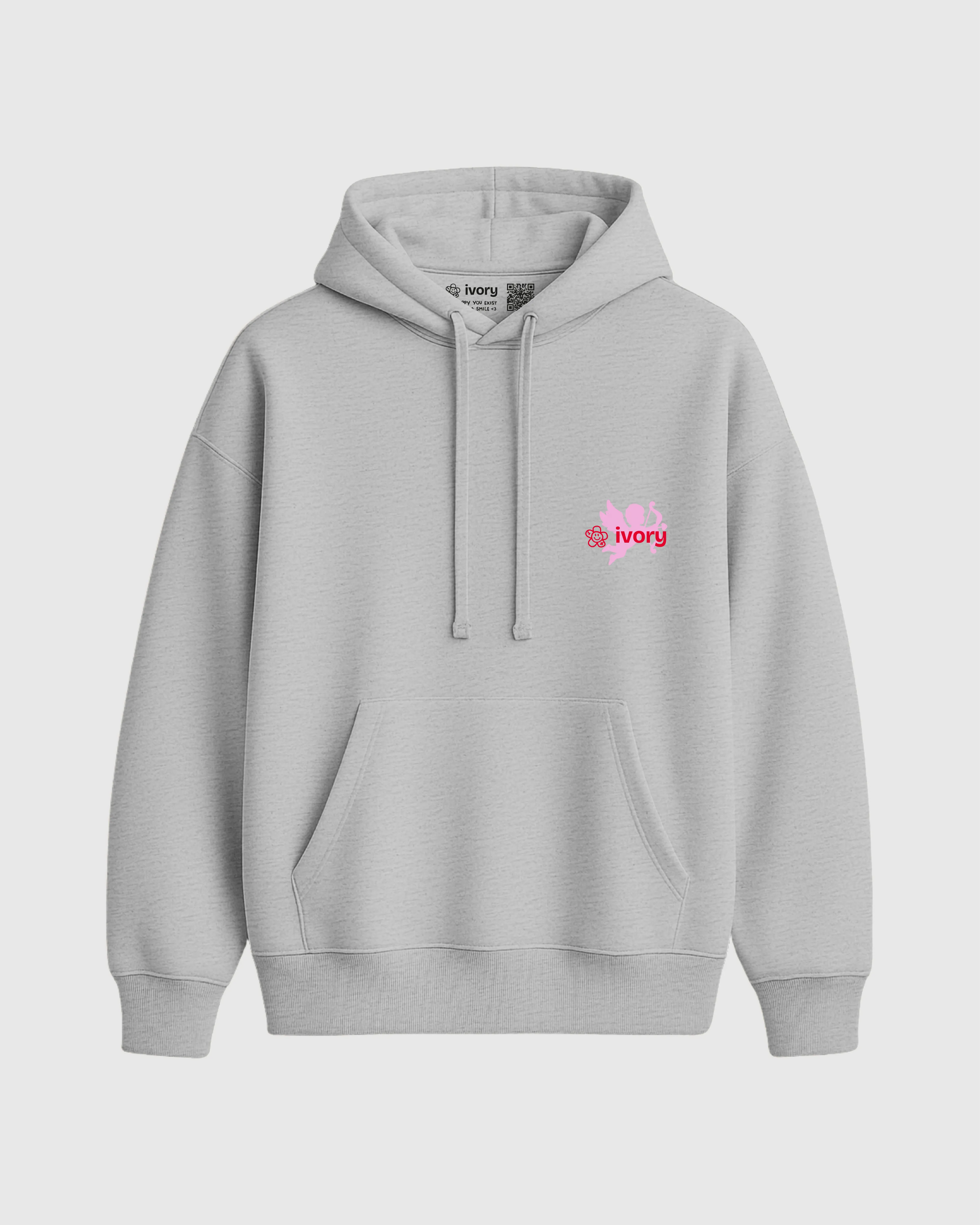 SOULMATE HOODIE HEATHER GREY