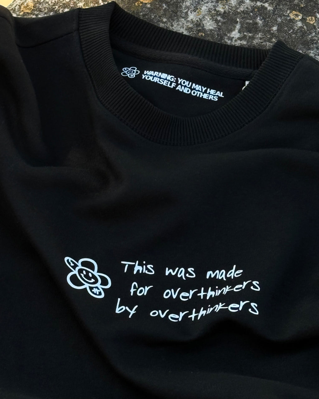 OVERTHINKERS SWEATSHIRT BLACK
