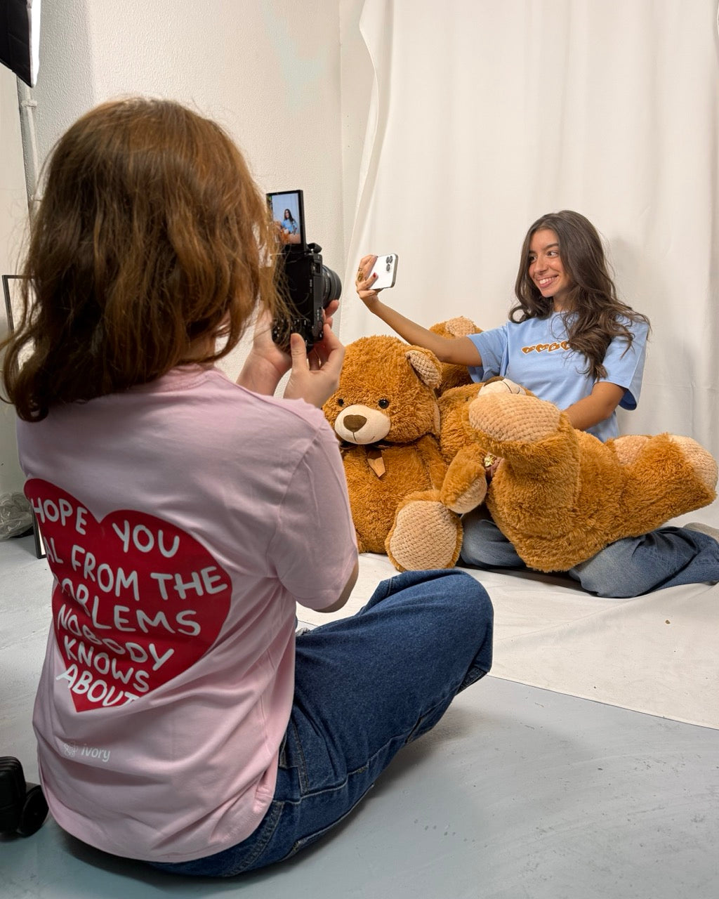 I HOPE YOU HEAL TEE COTTON CANDY