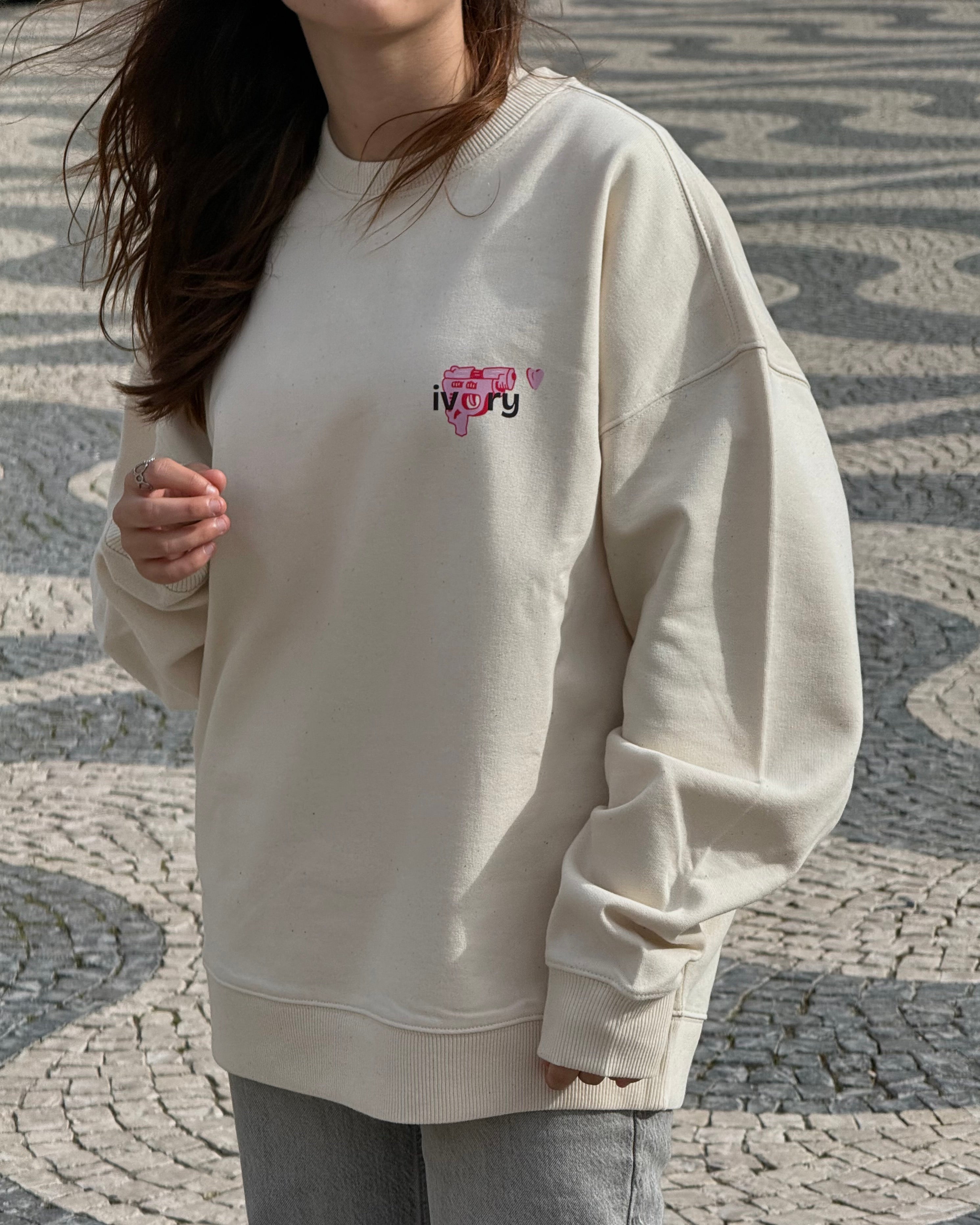 SUPPORT YOUR GIRL SWEATSHIRT RAW
