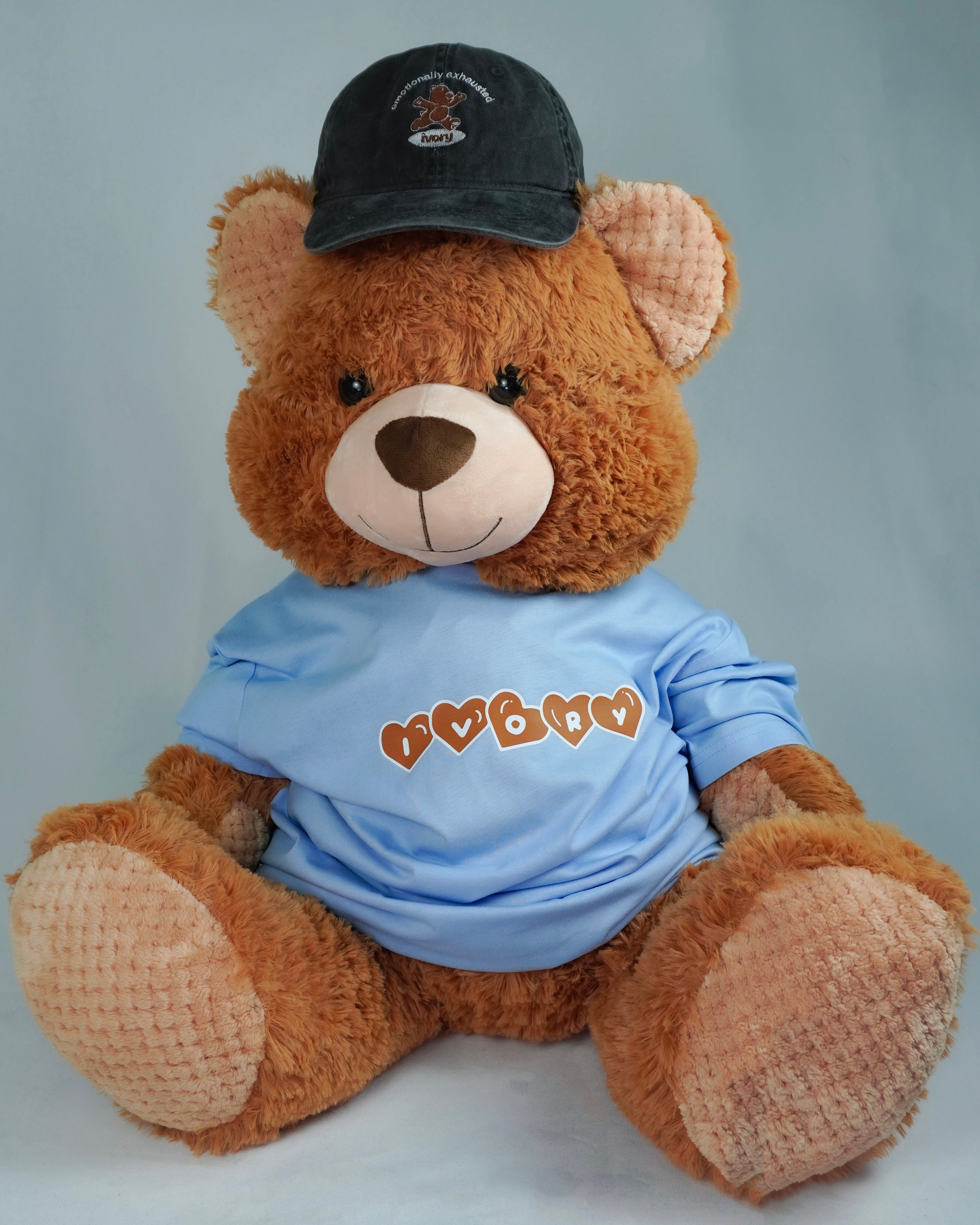 EMOTIONALLY EXHAUSTED HAT BLACK