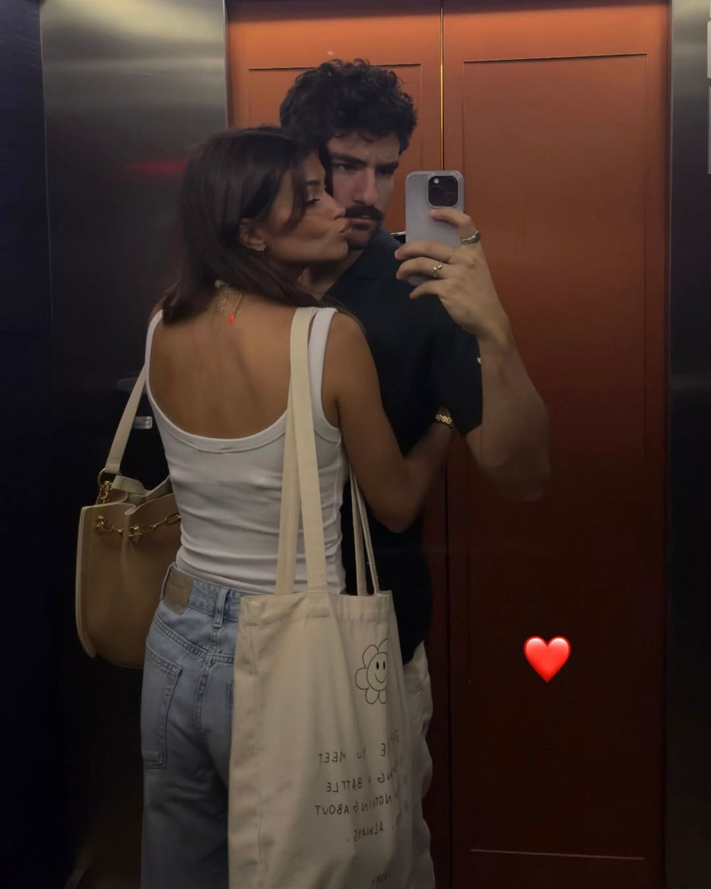 EVERYONE YOU MEET TOTE BAG RAW