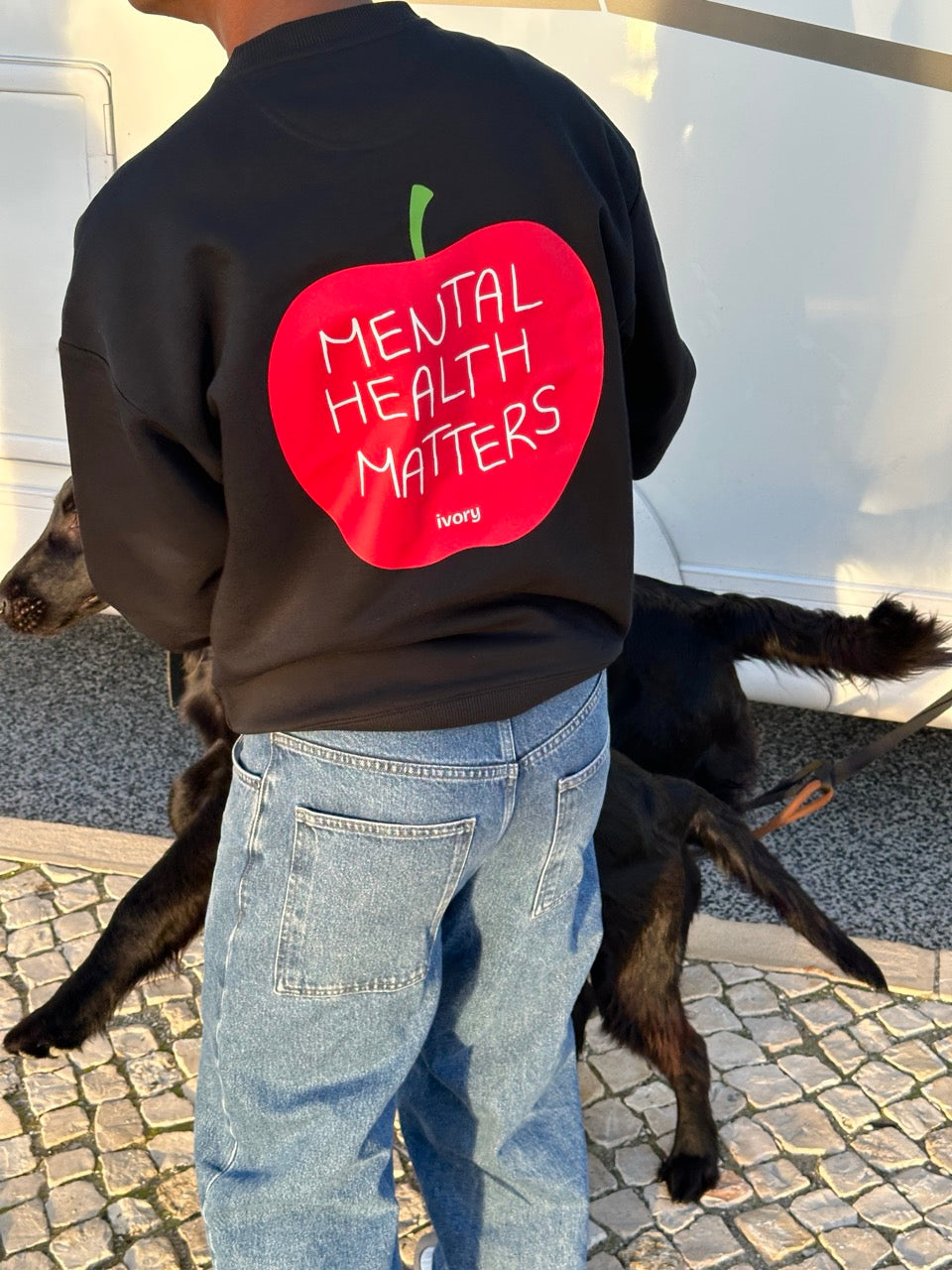 MENTAL HEALTH MATTERS SWEATSHIRT BLACK