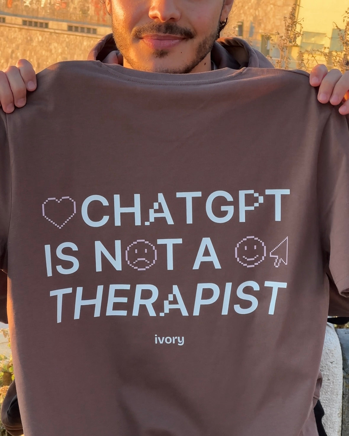 CHATGPT TEE MOCHA