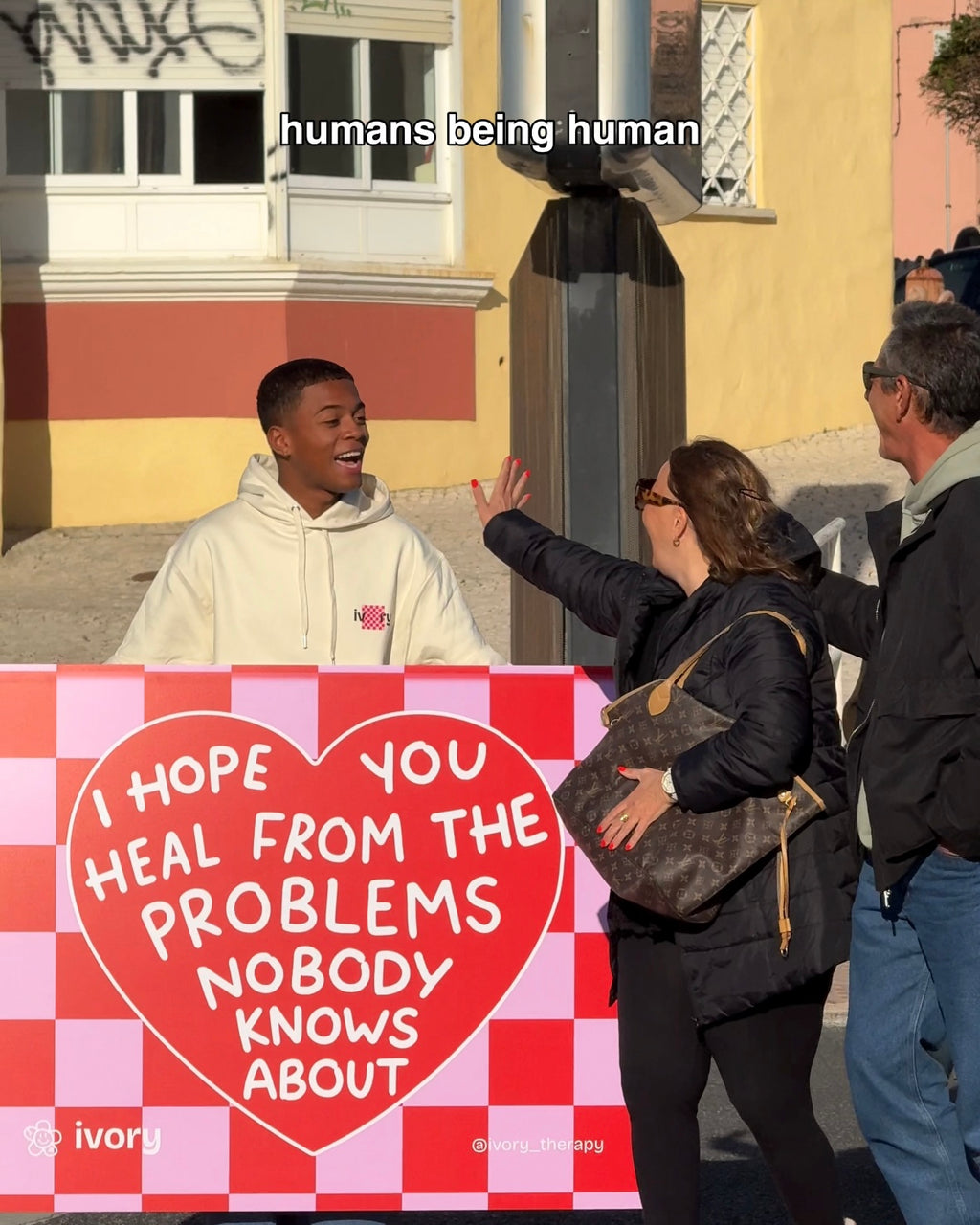 I HOPE YOU HEAL CHESS HOODIE RAW