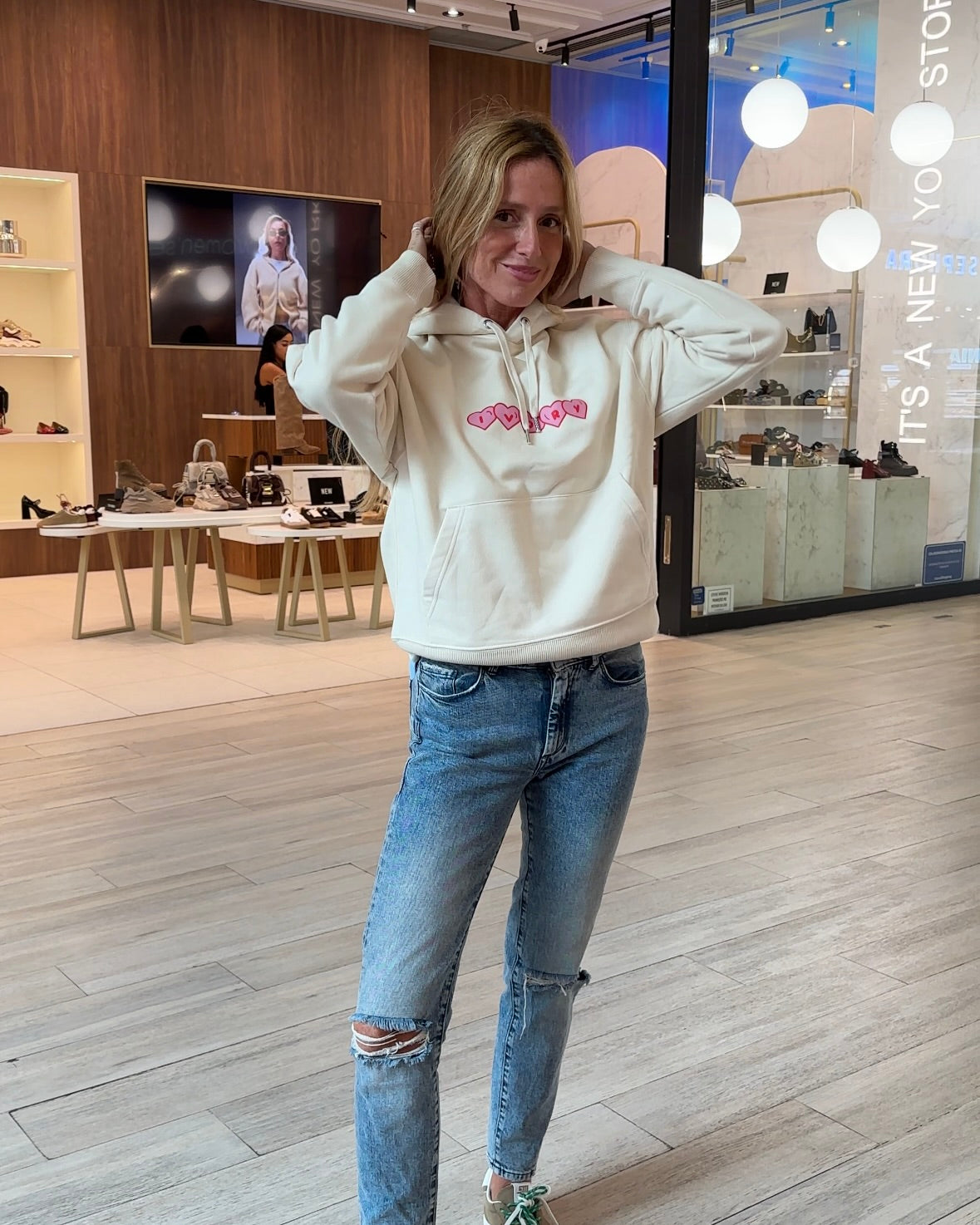 I HOPE YOU HEAL HOODIE RAW PINK