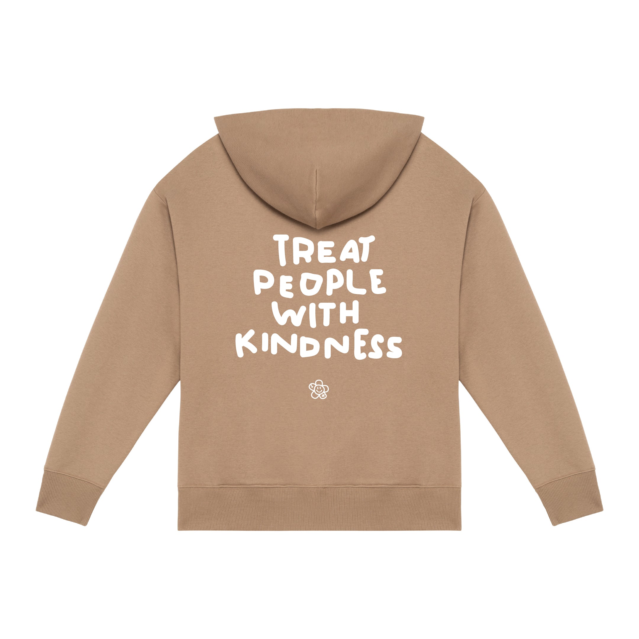 TREAT PEOPLE WITH KINDNESS DRIFTWOOD HOODIE