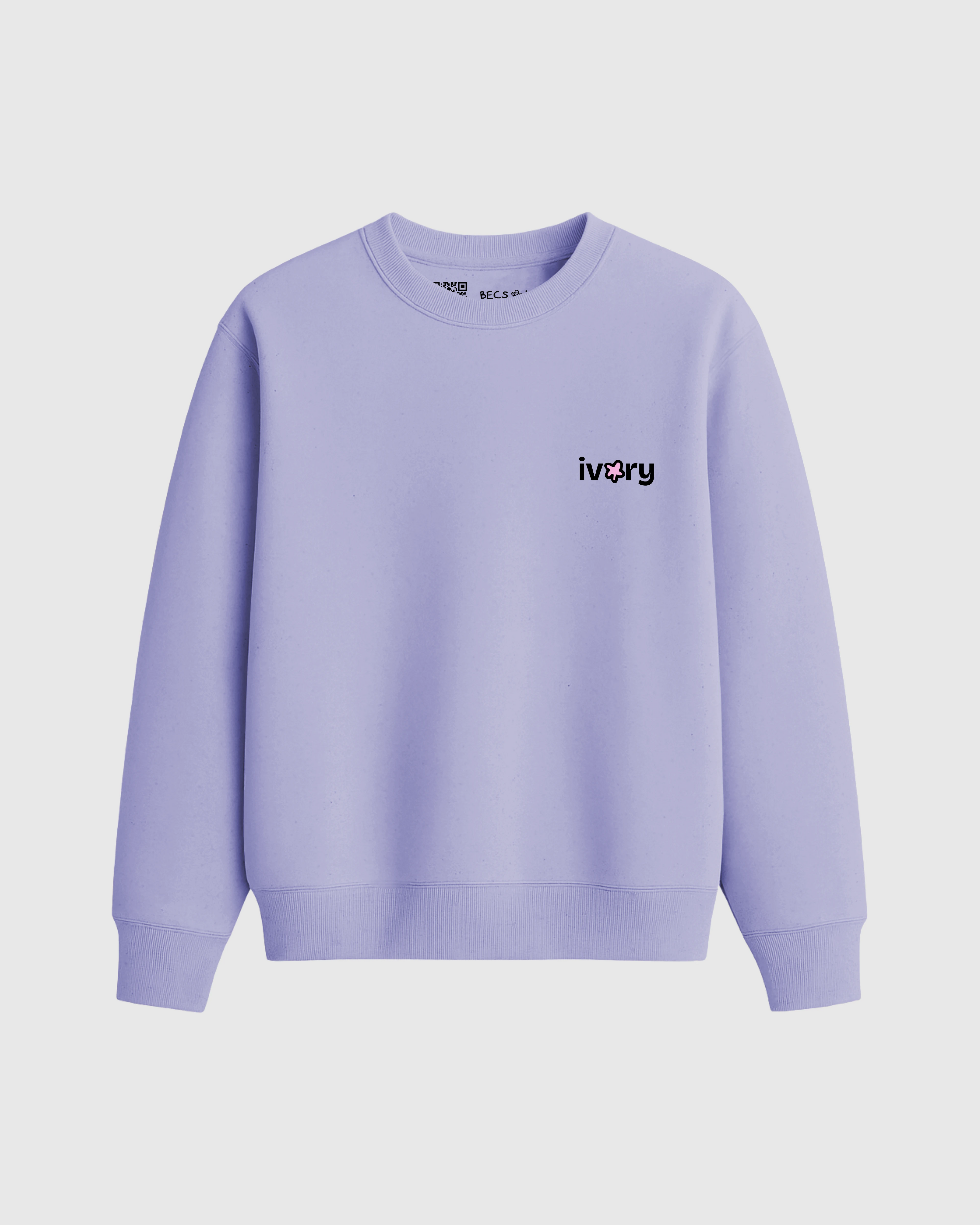 IVORY BY BECS KIDS HUG SWEATSHIRT LAVENDER