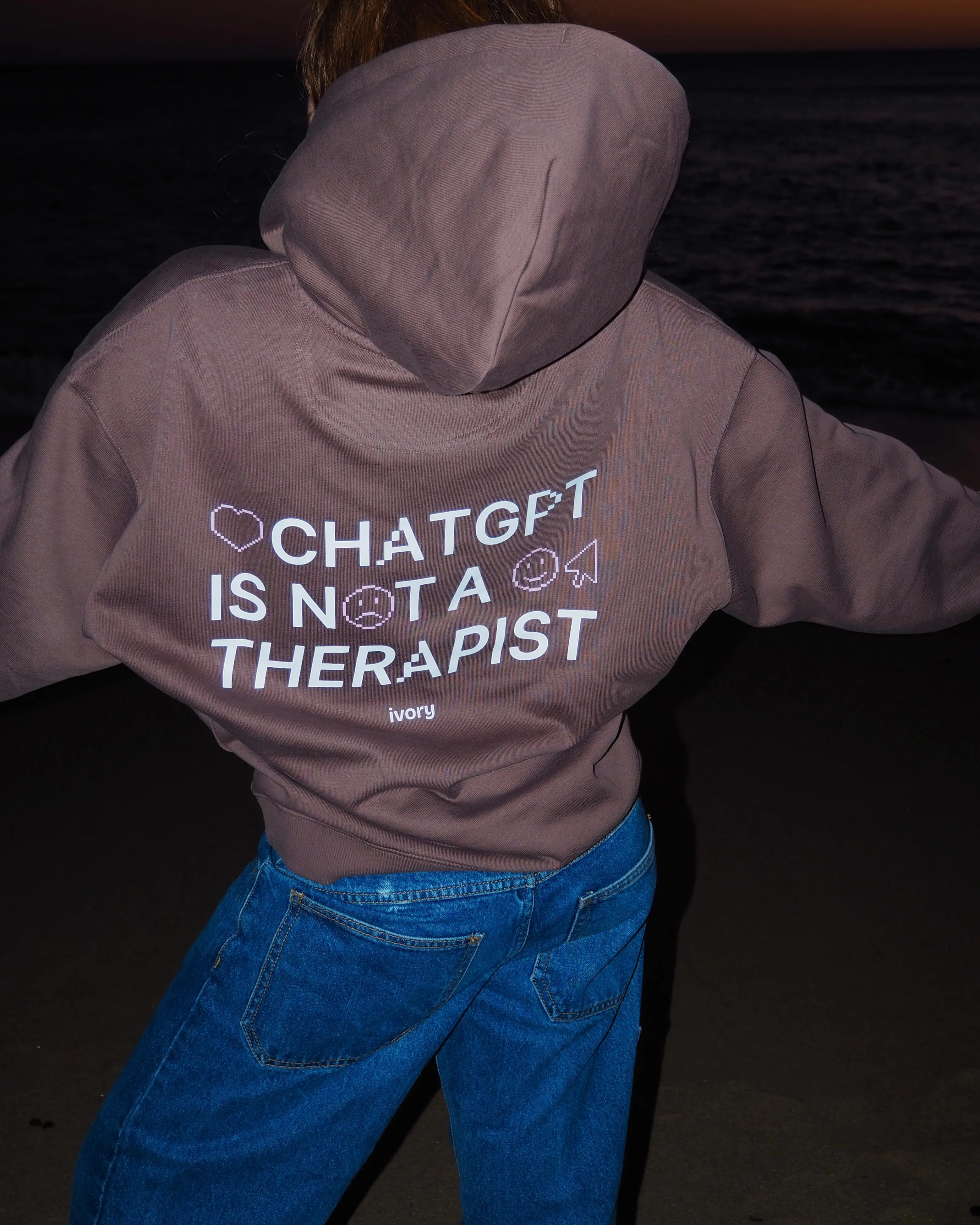 CHATGPT HOODIE MOCHA