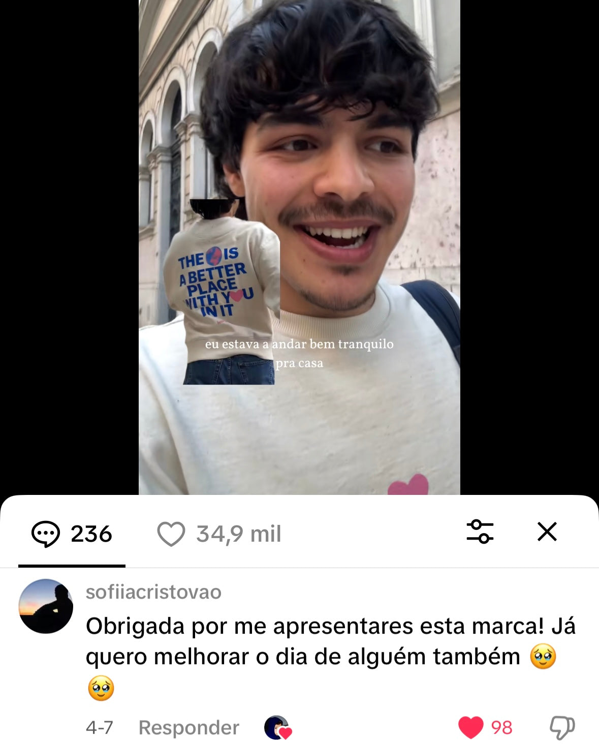 BETTER WITH YOU SWEATSHIRT RAW