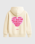 I HOPE YOU HEAL HOODIE RAW PINK