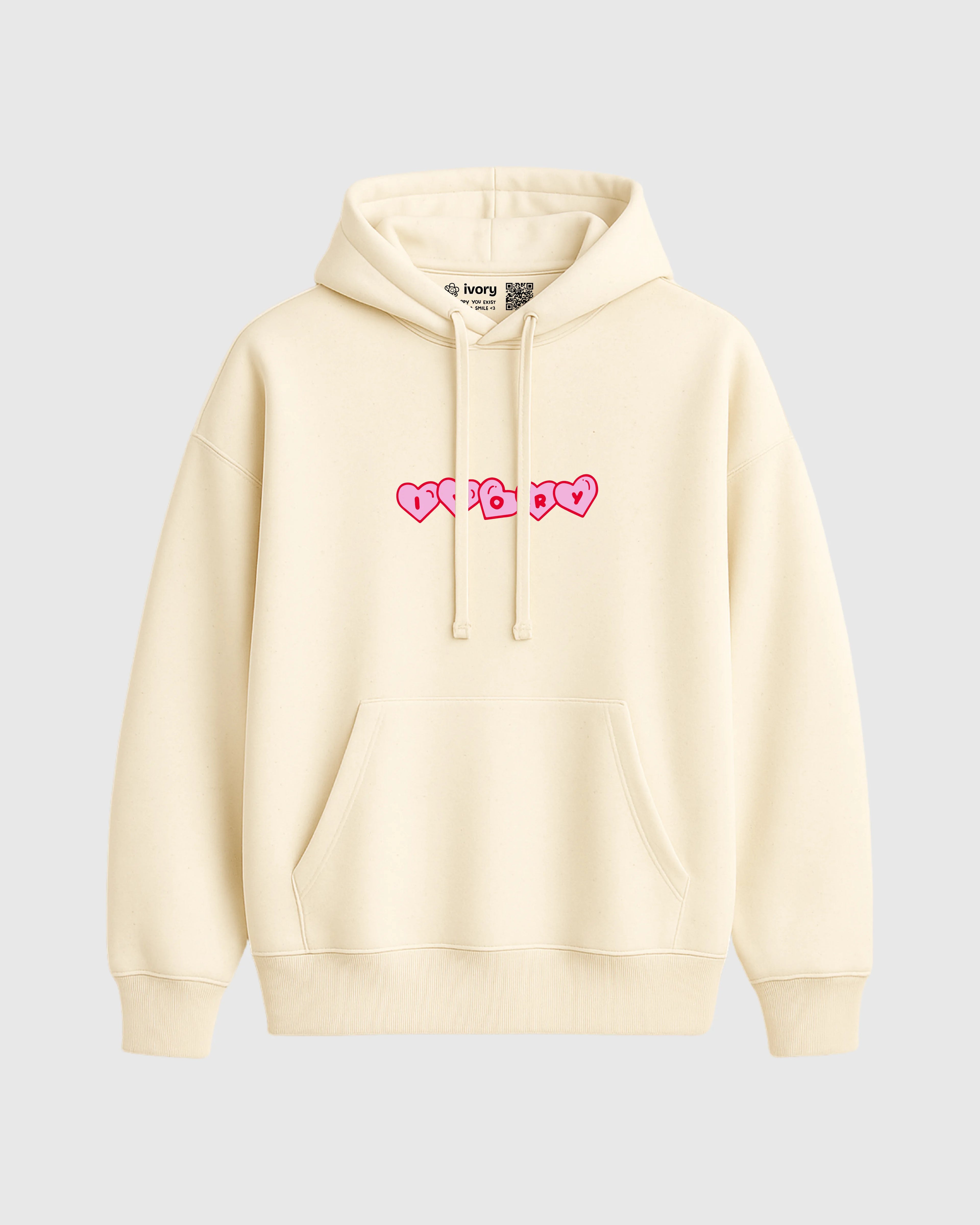 I HOPE YOU HEAL HOODIE RAW PINK