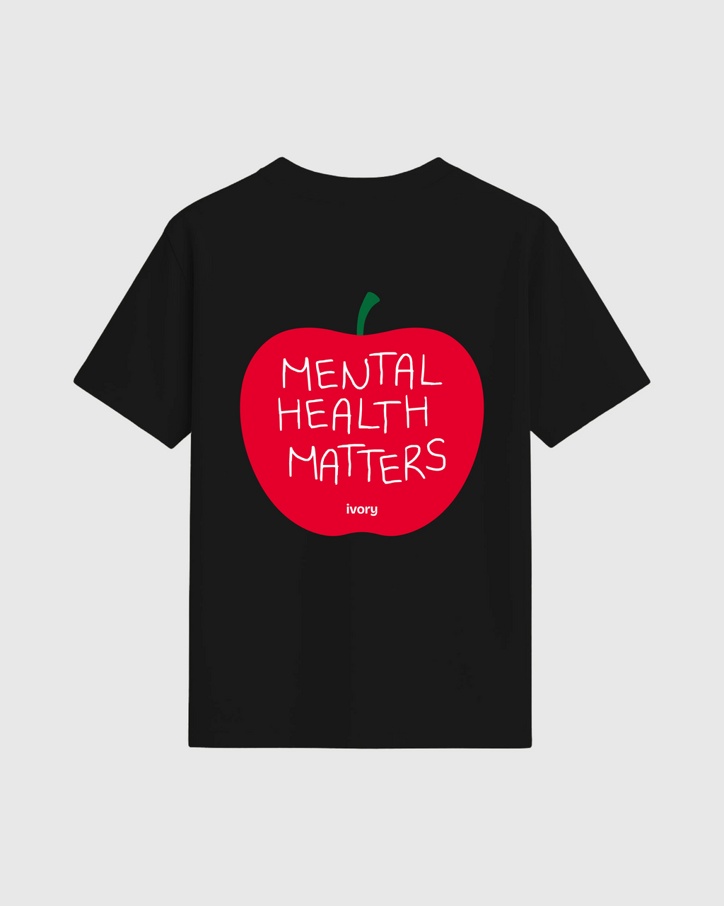MENTAL HEALTH MATTERS TEE BLACK