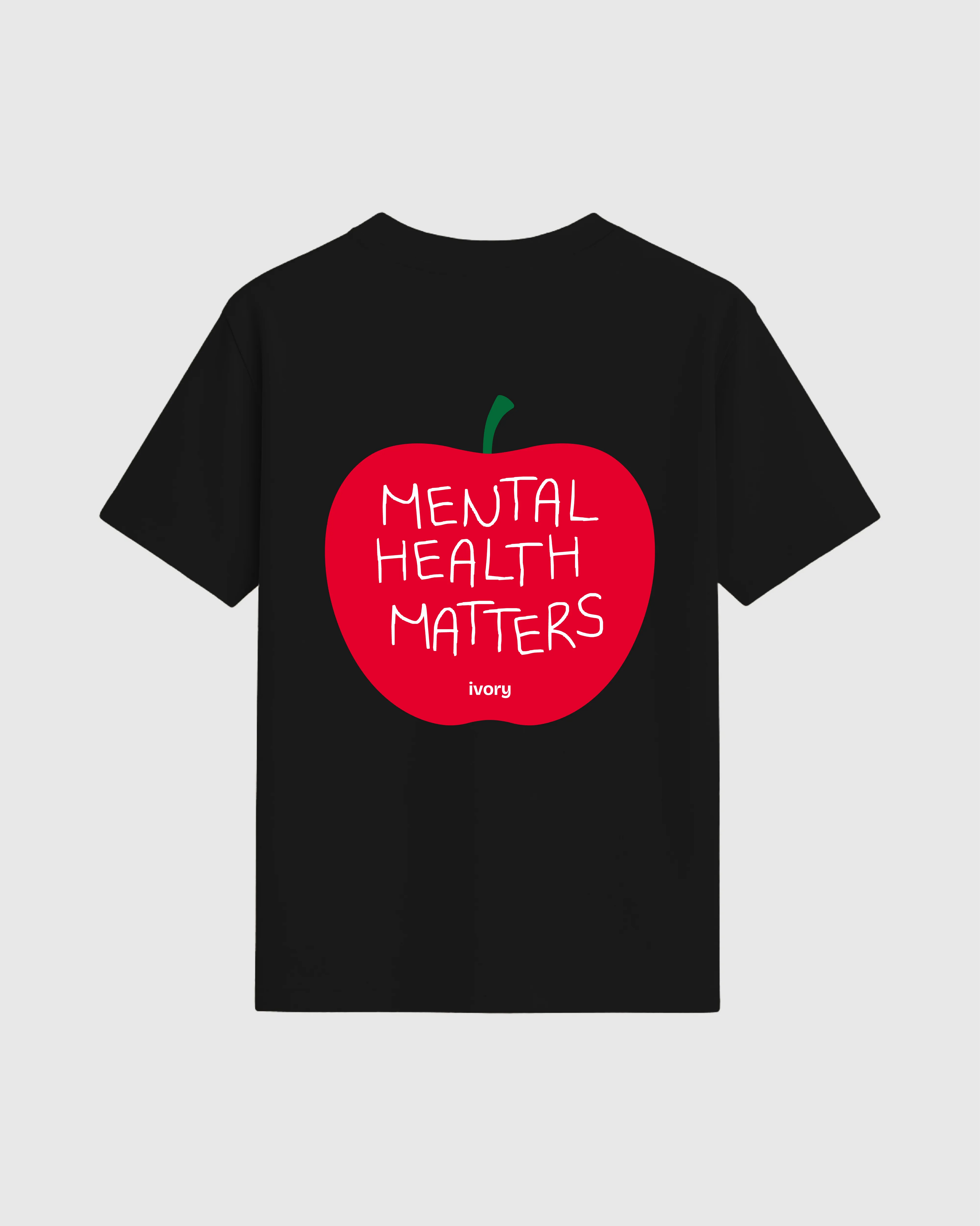 MENTAL HEALTH MATTERS TEE BLACK