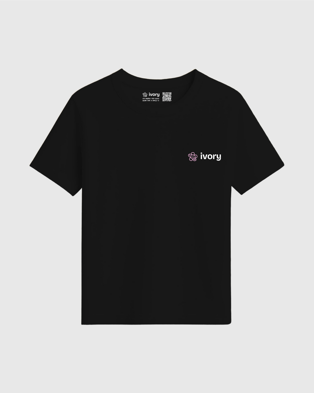 ANXIETY IS A LIAR TEE BLACK PINK