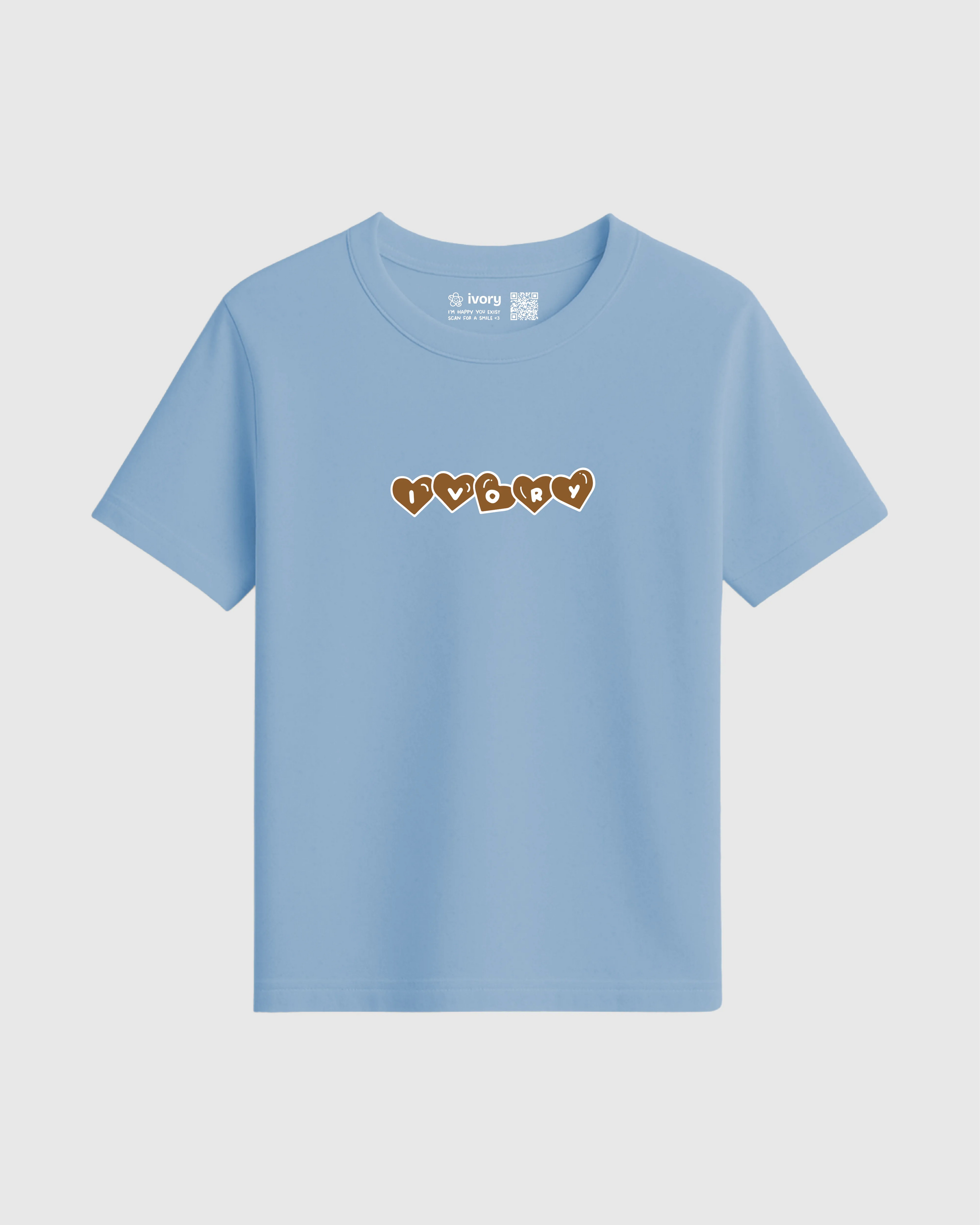 EMOTIONALLY EXHAUSTED TEE SKY BLUE