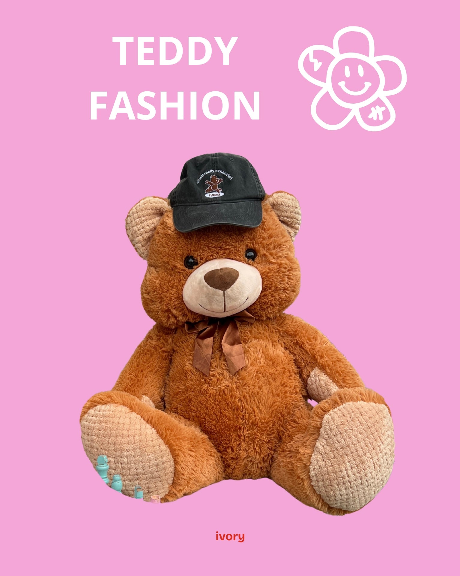 EMOTIONALLY EXHAUSTED HAT BLACK