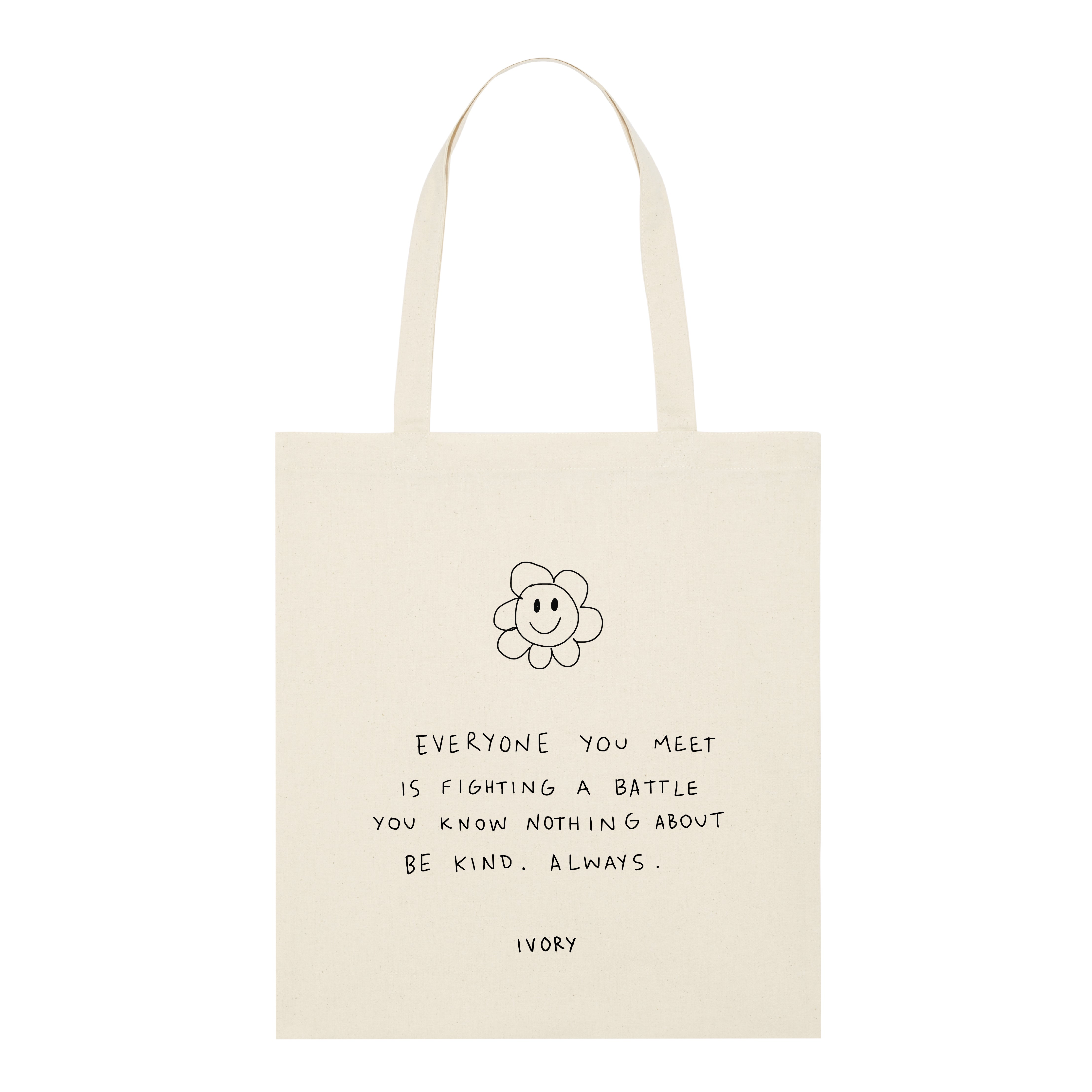 IVORY THERAPY TOTE BAG