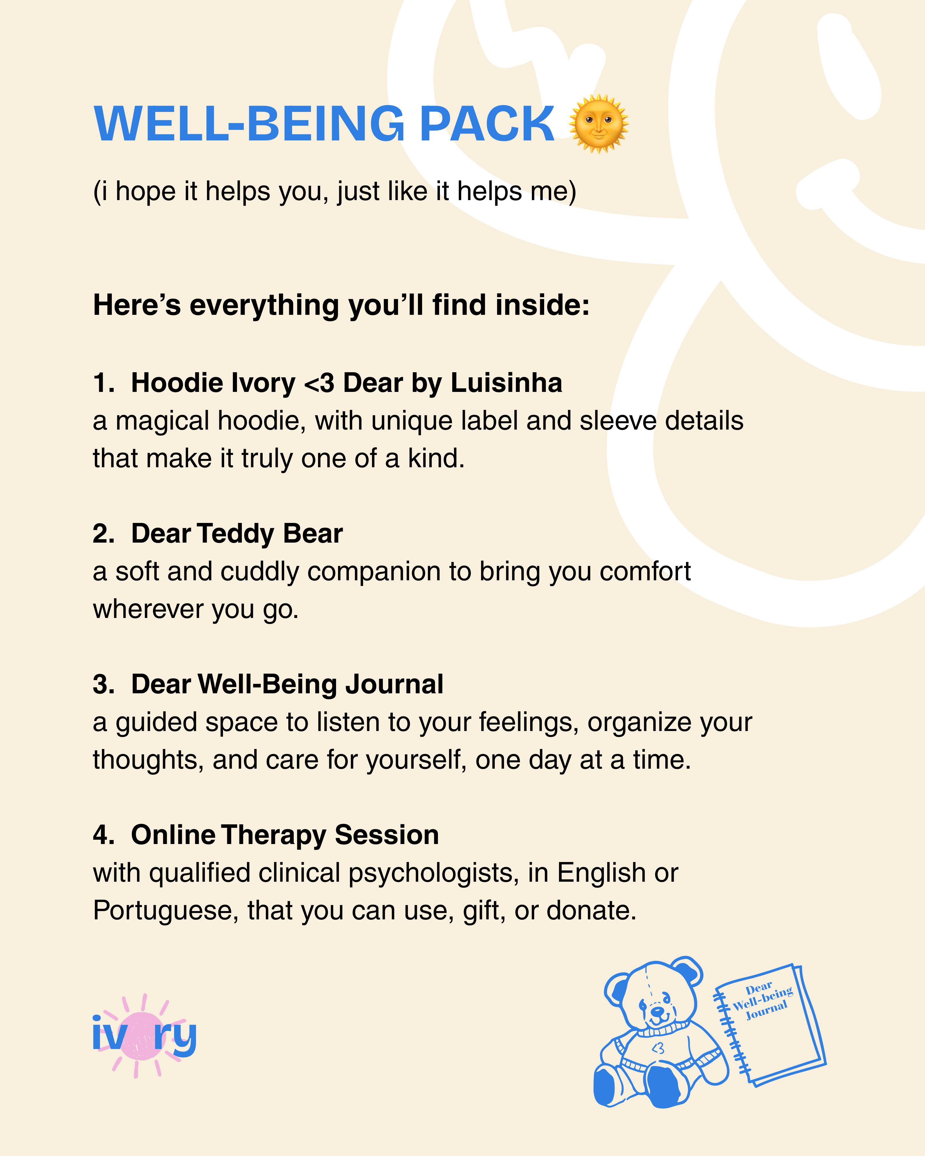 WELL-BEING PACK BY LUISINHA OLIVEIRA