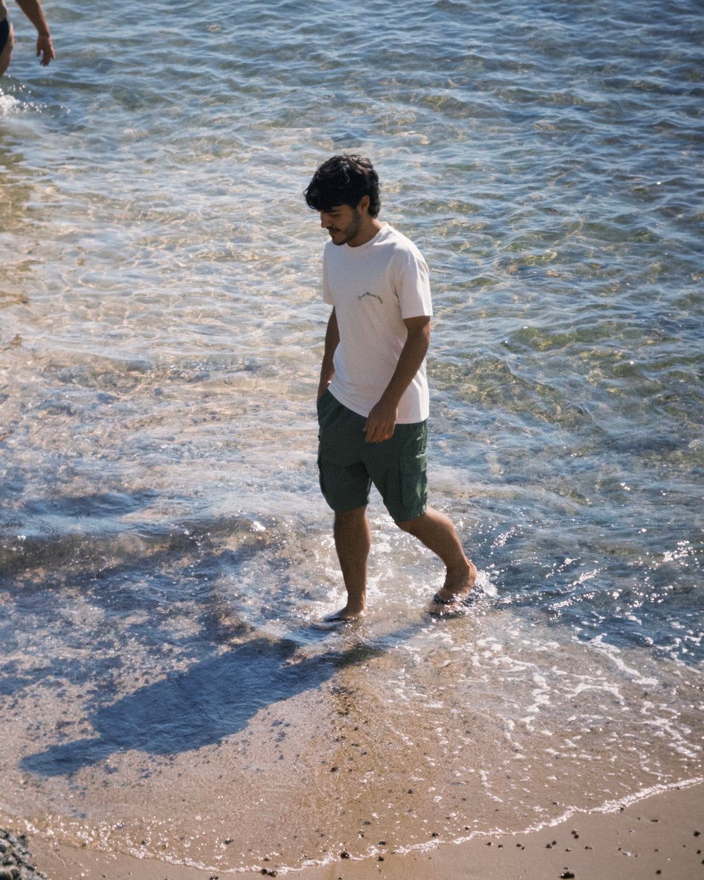 NO MEANS NO TEE RAW GREEN