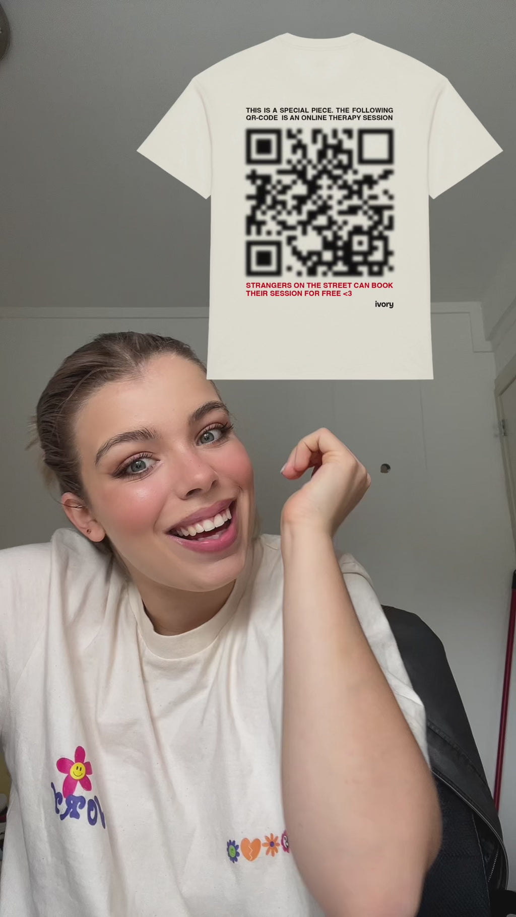 CARRYING MENTAL HEALTH SWEATSHIRT RAW