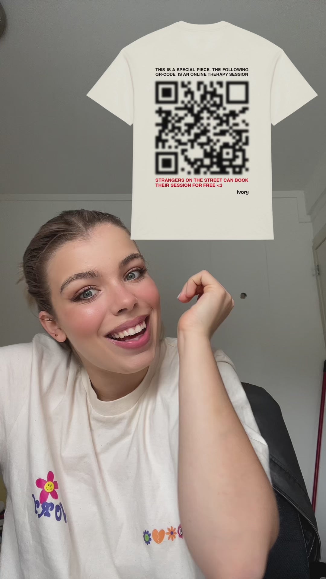 CARRYING MENTAL HEALTH SWEATSHIRT RAW